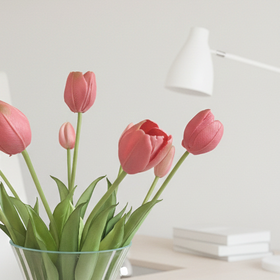 Roze Tulpen