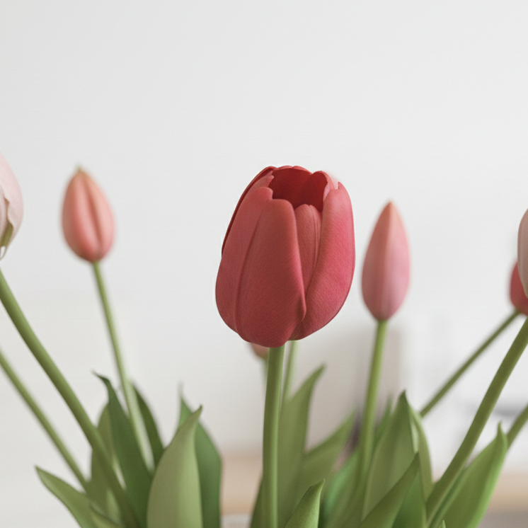 Roze Gemixte Tulpen