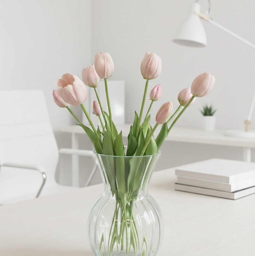 Licht Roze Tulpen