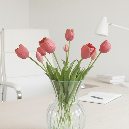 Roze Tulpen